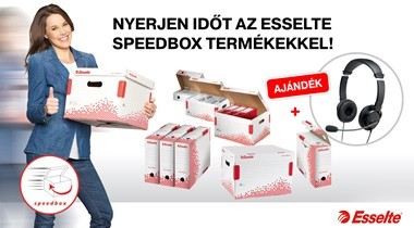 Nyerjen időt az ESSELTE „Speedbox” termékekkel!