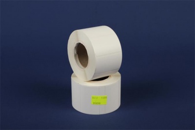 Etikett, műanyag, időjárásálló, 30x50 mm, 1000 etikett/csomag