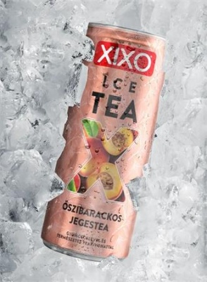 Üdítőital, szénsavmentes, 250 ml, XIXO "Ice Tea", őszibarackos jegestea