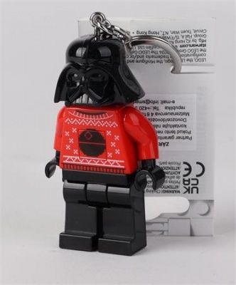 Kulcstartó, LED világítással, LEGO "Star Wars Darth Vader Sweater"