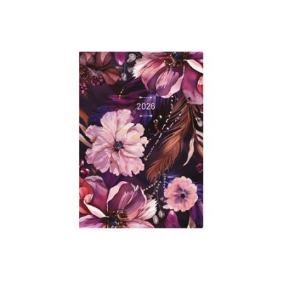 Naptár, tervező, B6, heti, TOPTIMER "Joy", lila