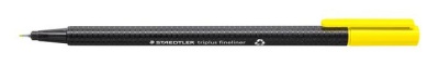 Tűfilc, 0,3 mm, STAEDTLER "Triplus 334", sárga